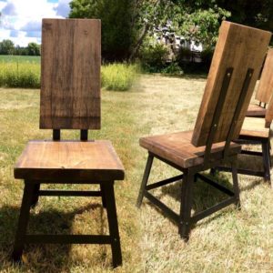 Live-Edge Furniture: Chairs