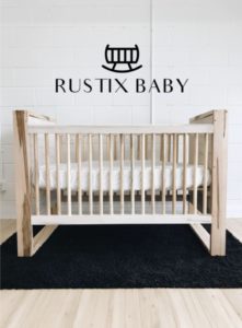 natural wood baby cribs london ontario rustix studio