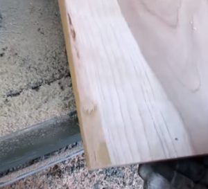 fake live edge