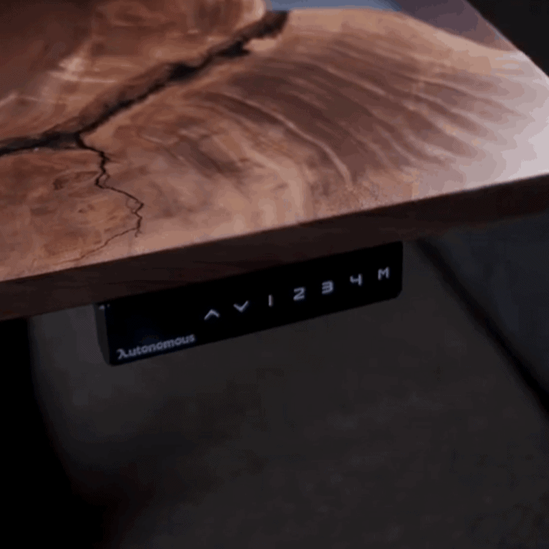 smart desk live edge autonomous
