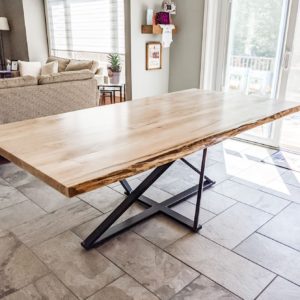 Wood table